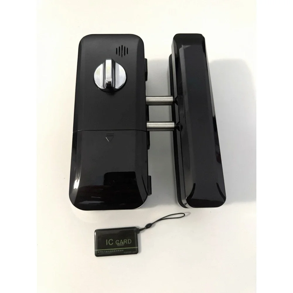Glass Door Lock Intelligent Fingerprint, Password, Digital Card, Smart Door